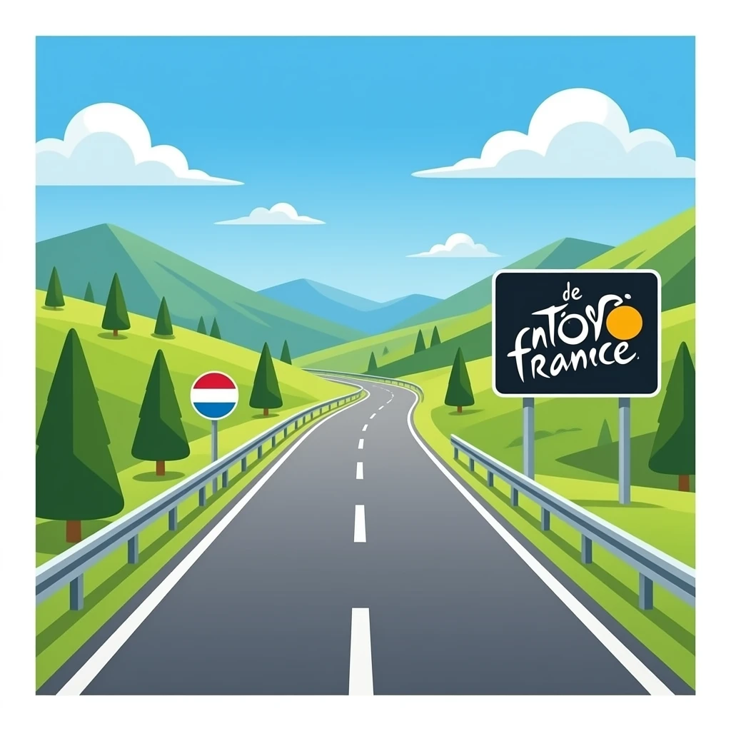 Tour de france modern emoji