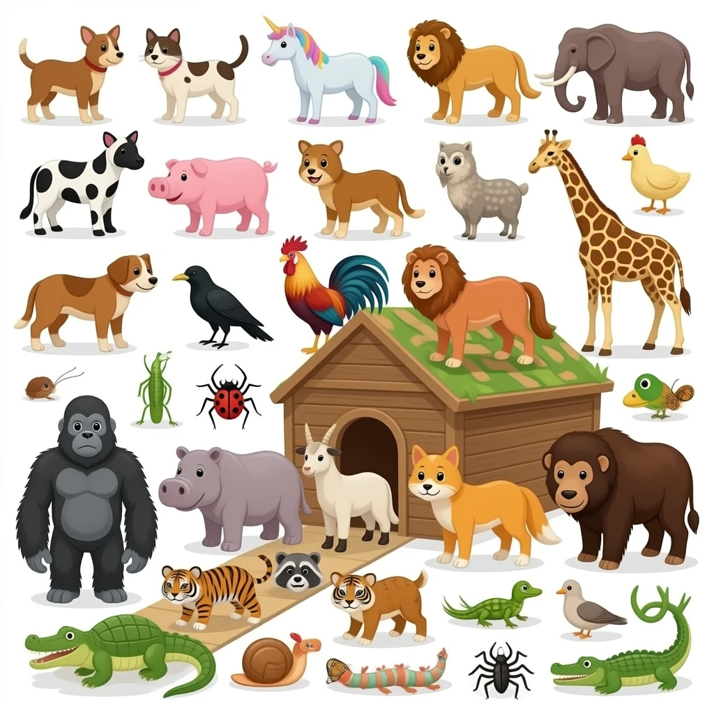 🐕🐈🫏🐄🐎🦄🐷🦁🐘🦣🦒🦙🦉🐤🐔🐓🦃🐦🦜🦩🐦‍⬛🦆🐍🦎🐢🐊🐸🦋🐌🪲🪼🐞🦗🪱🪰🪳🕷🦂🦛🦏🐐🐐🐐🐐🐐🐐🐐🐐🐐🐐🐐🐐🐐🐐🦬🦬🦬🦬🦬🦬🦧🦧🦧🦧🦍🐒🐒🐺🦊🦝🐆🐅🐩 the animals go inside the ark emoji