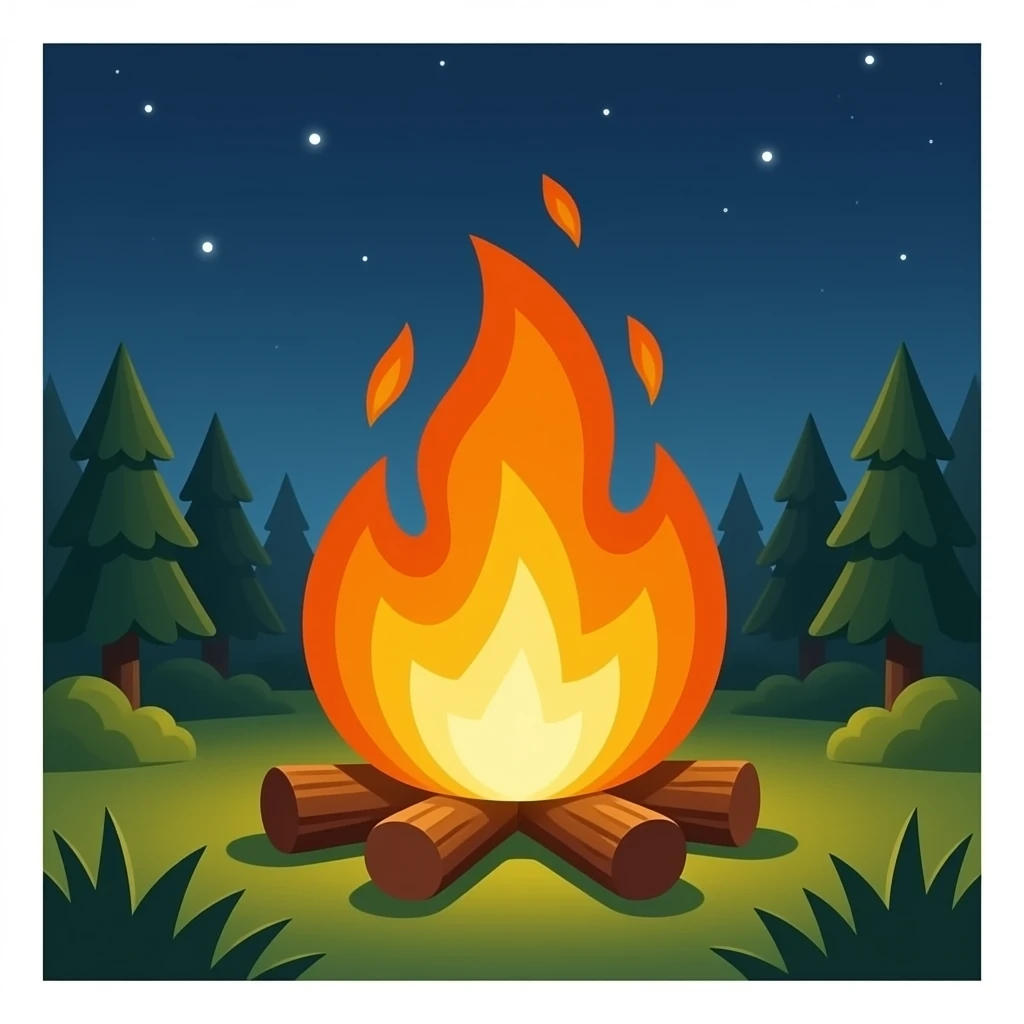 Bonfire emoji