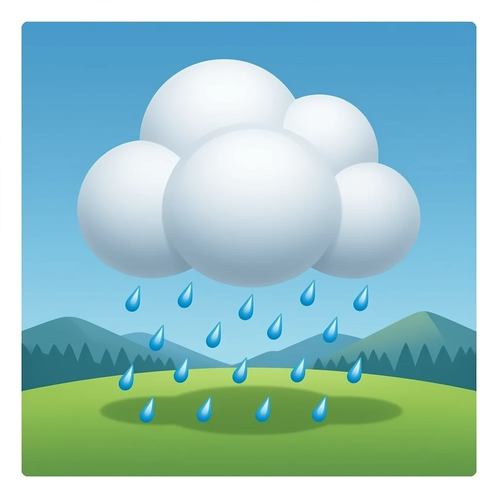 RAIN CLOUD emoji
