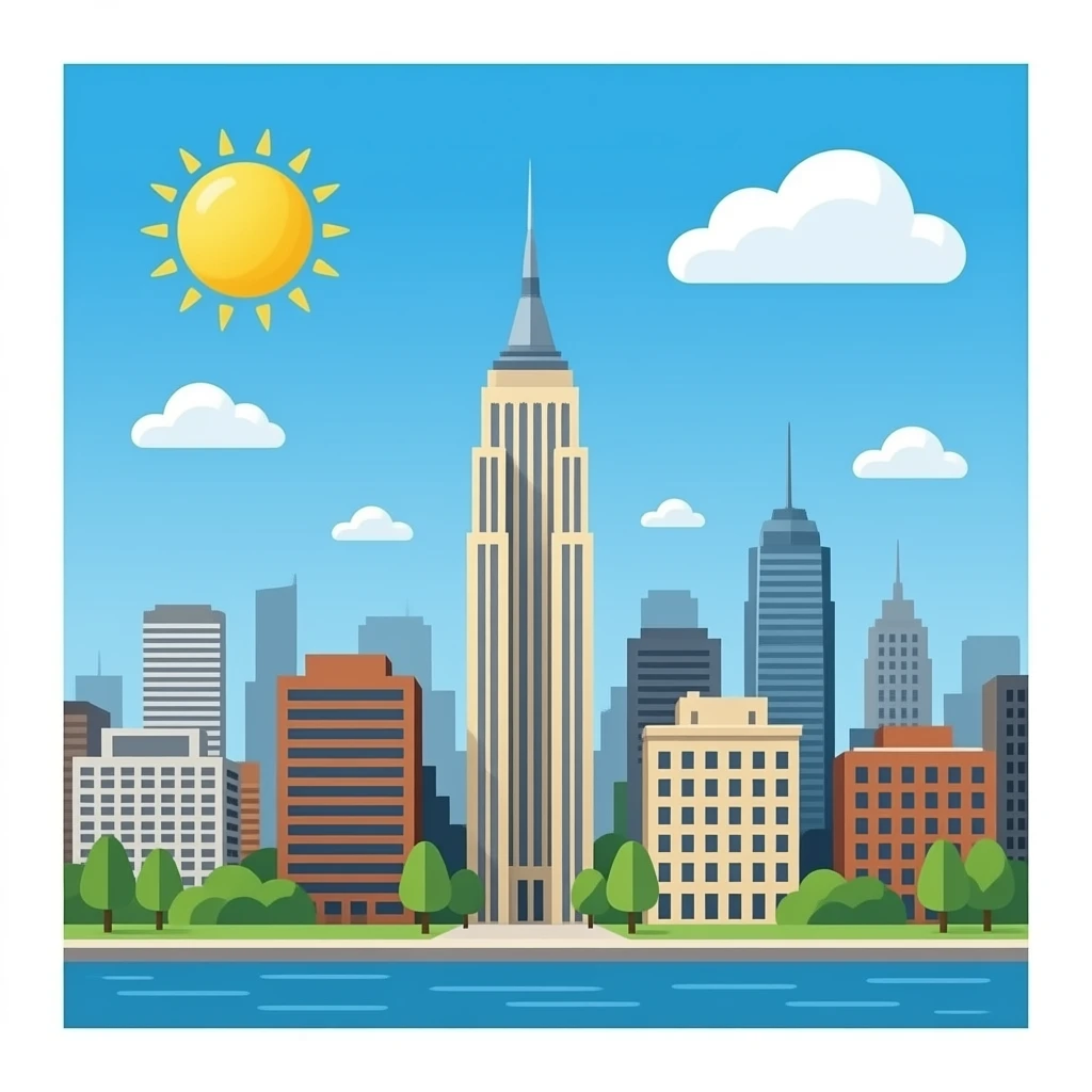 1 ciudad de cerca emoji