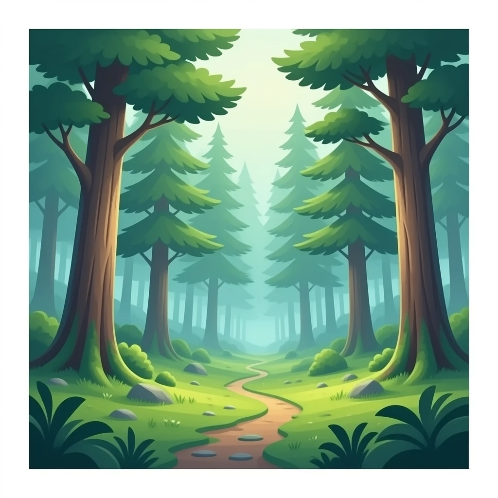 magical forest emoji