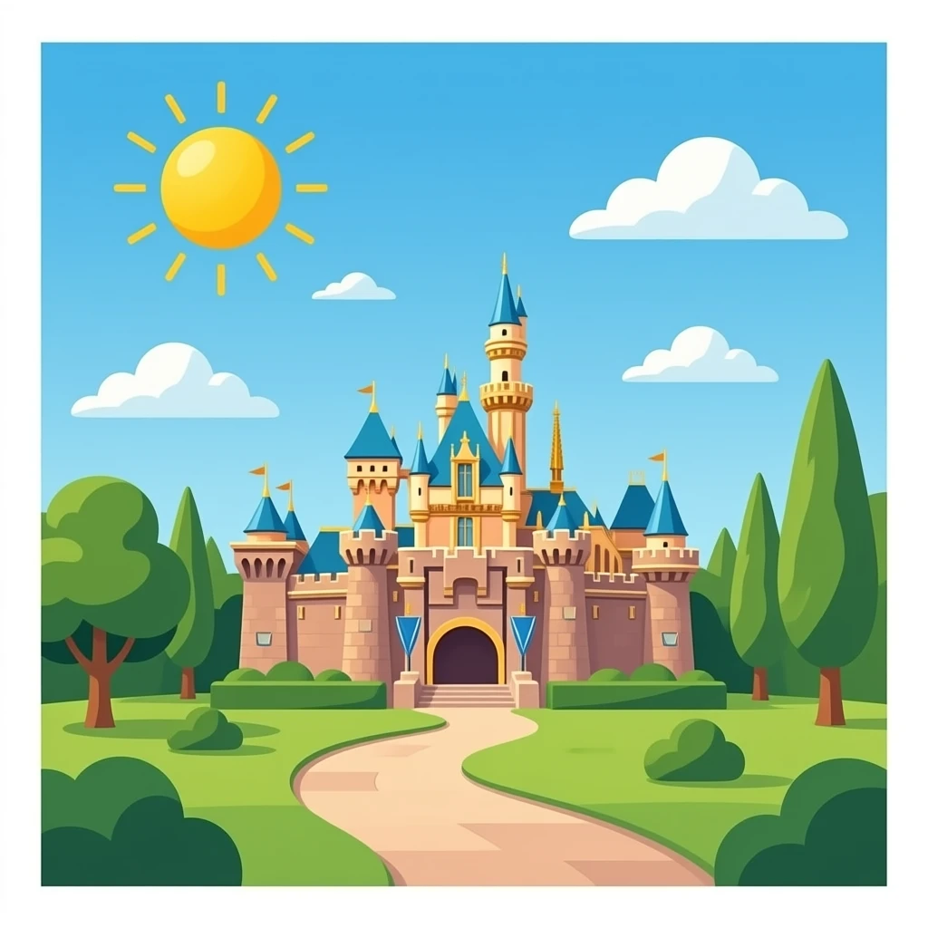 Disneyland emoji