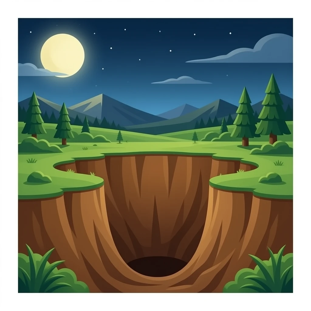 deep in the earth's crust emoji