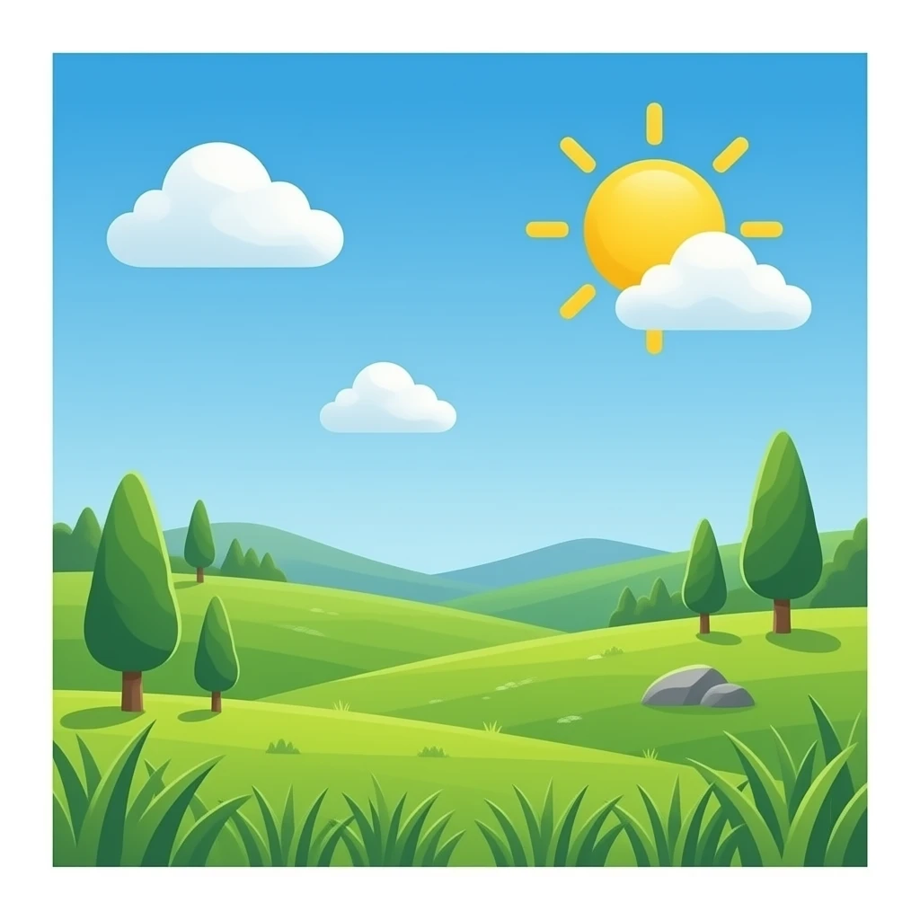 Soleado emoji