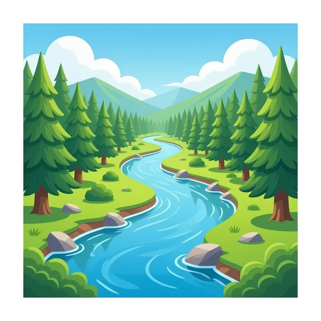 River emoji