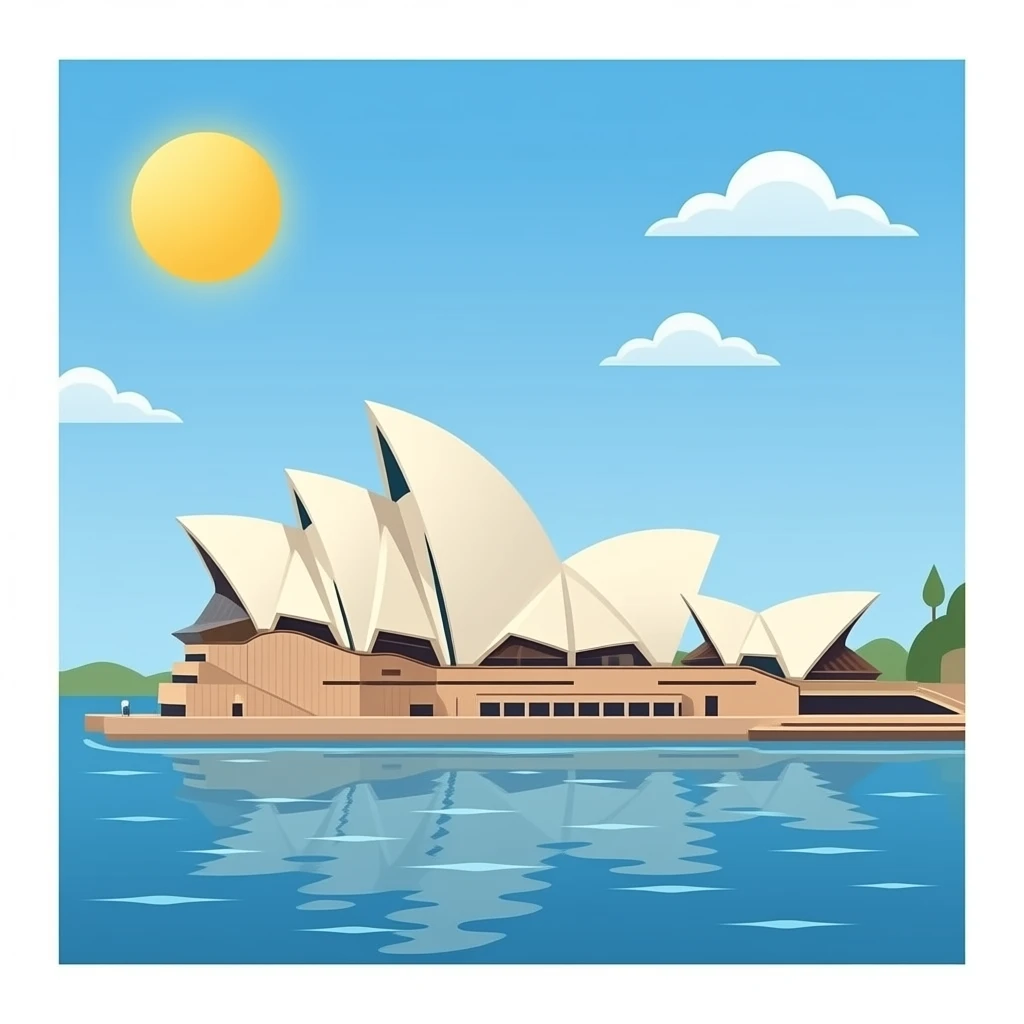 Opera house emoji