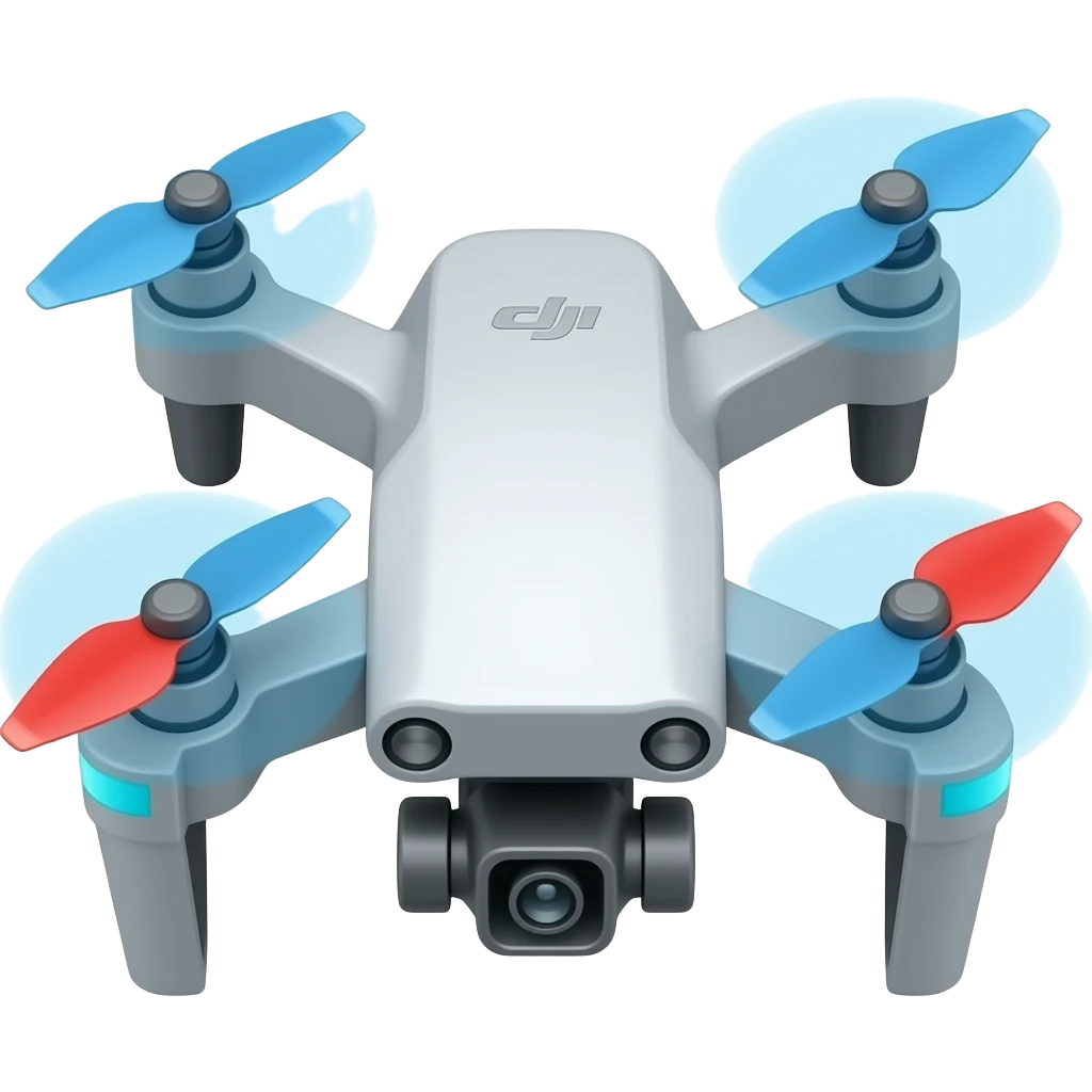 happy dji neo mini drone emoji