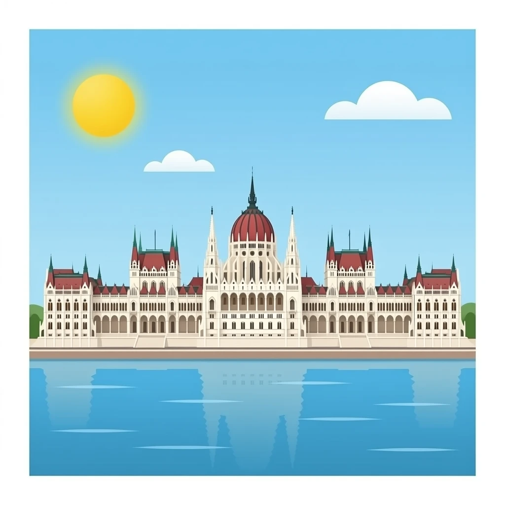 Budapest parlament emoji