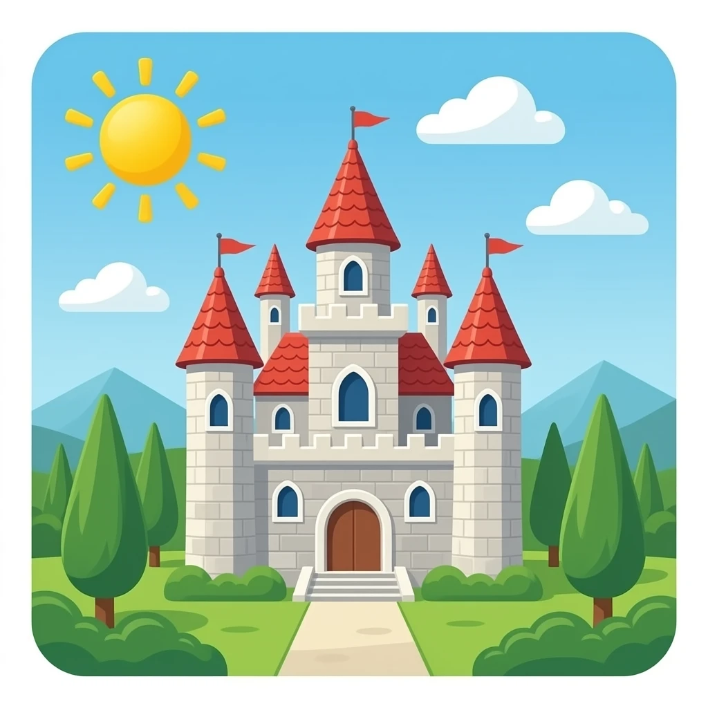 castle emoji