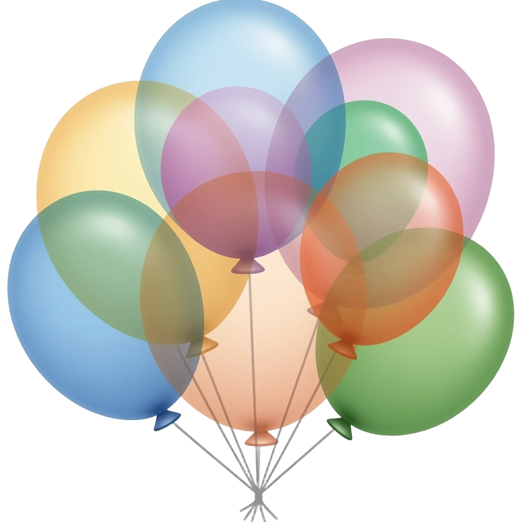 balloons emoji