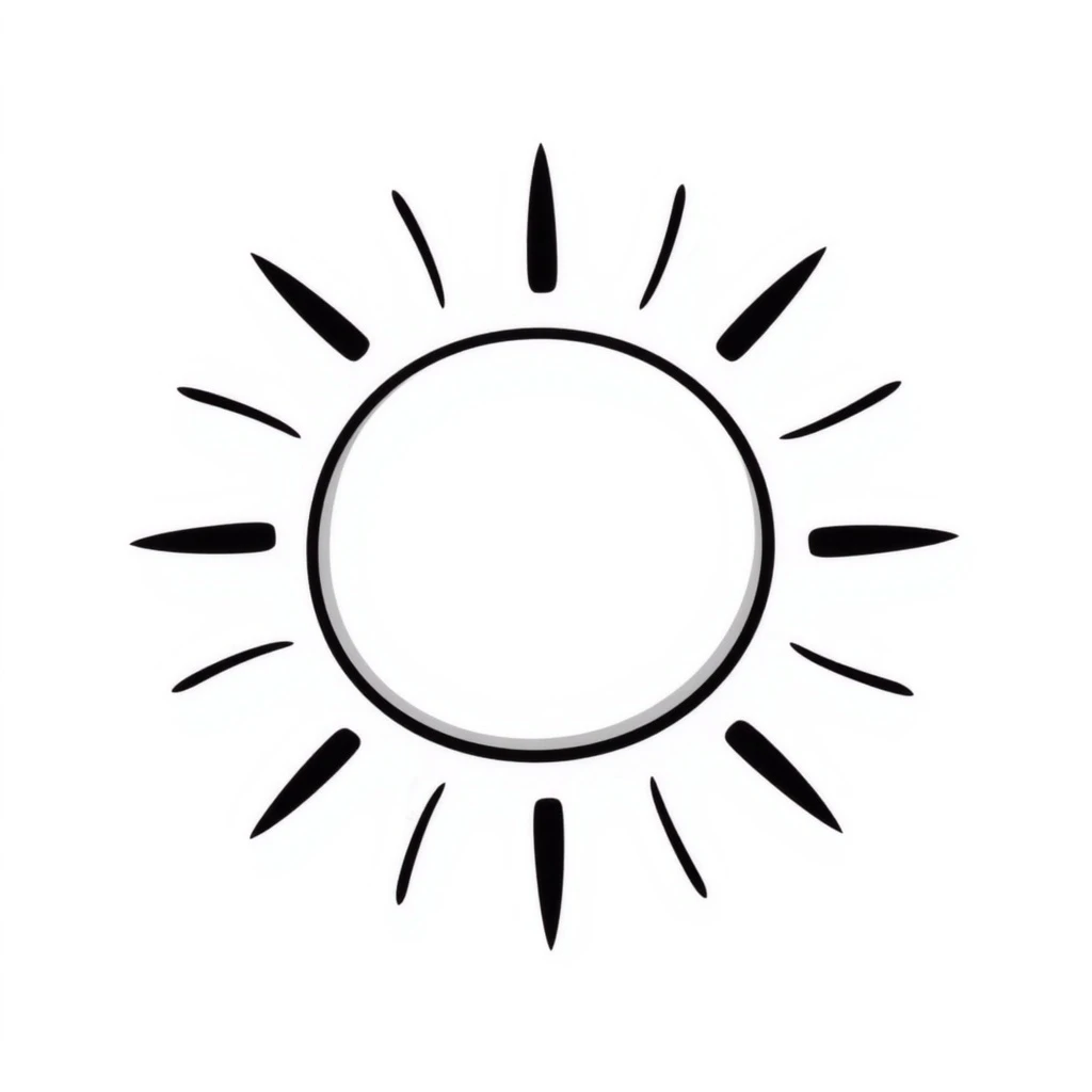 Sun emoji