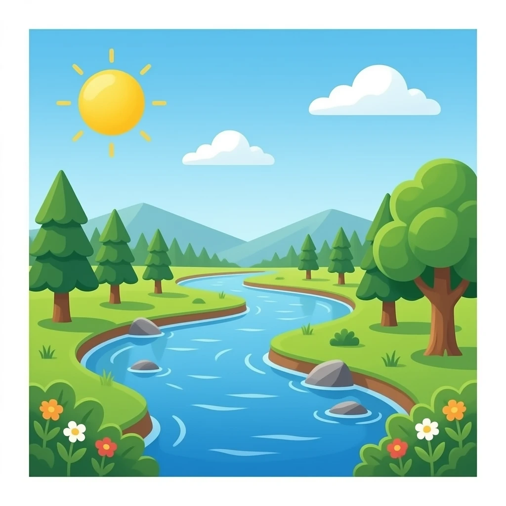 River emoji