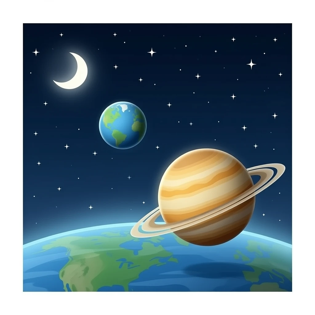 Solar system emoji