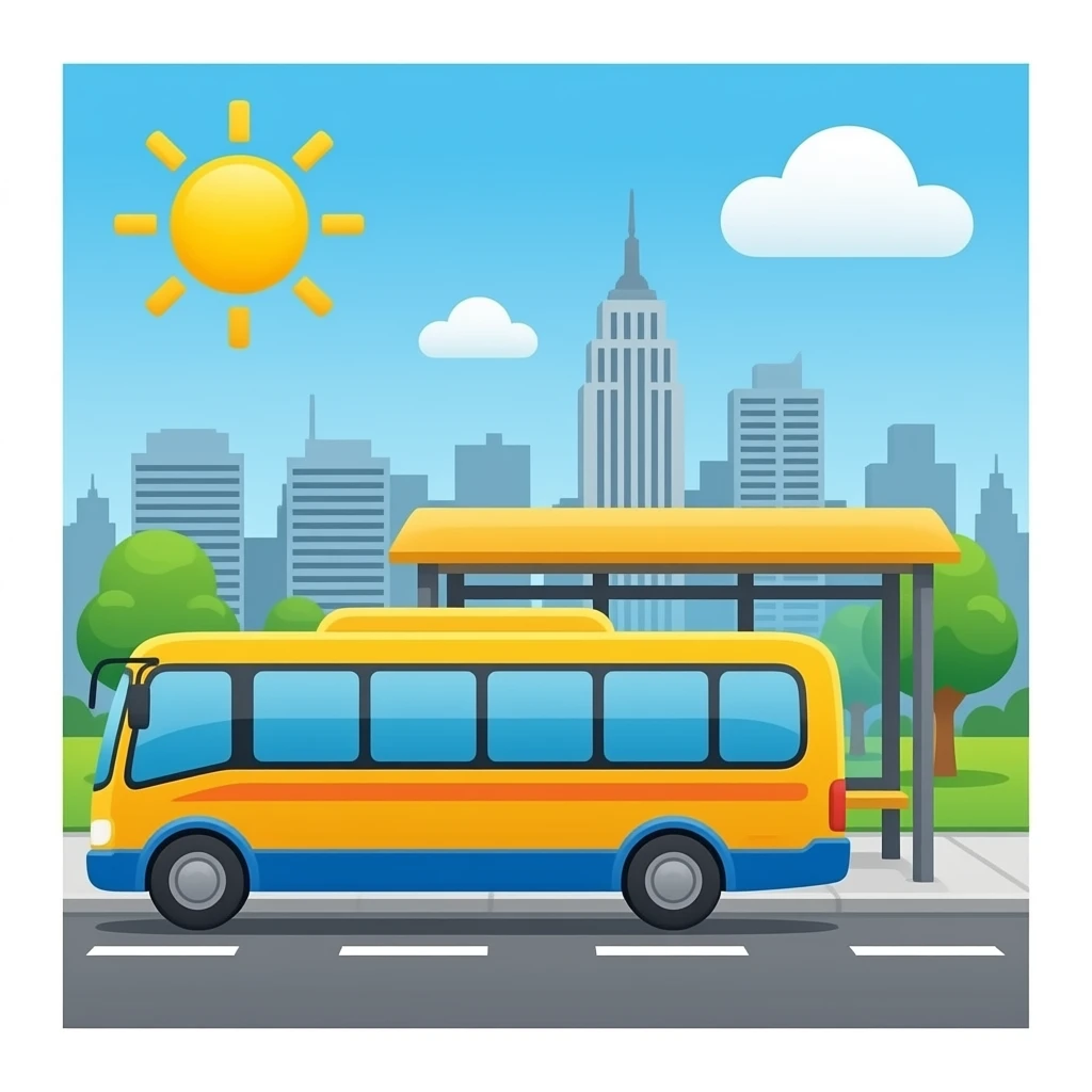 busstop emoji