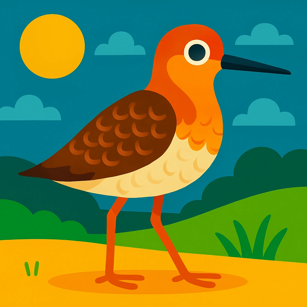Sandpiper emoji