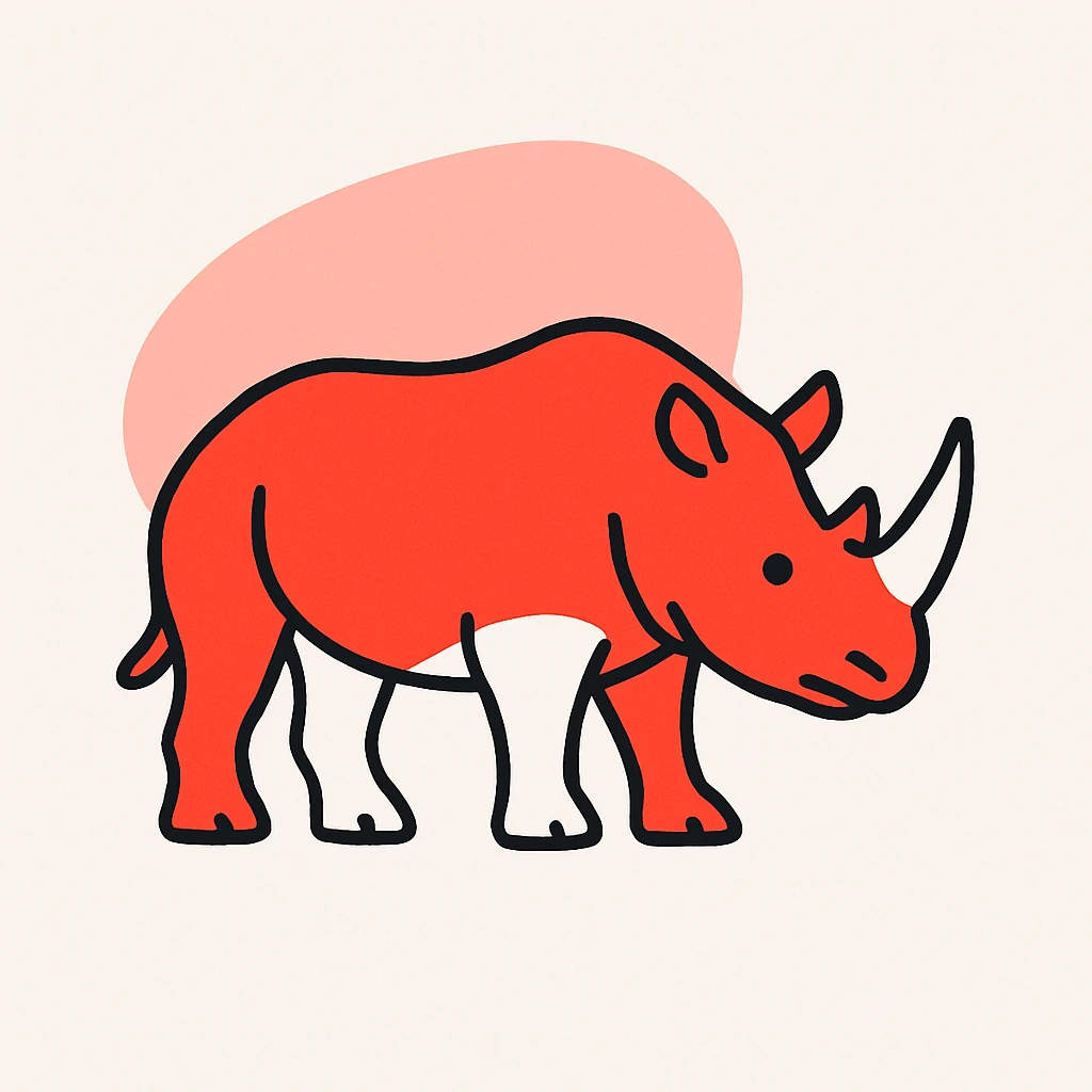 Rhinoceros emoji