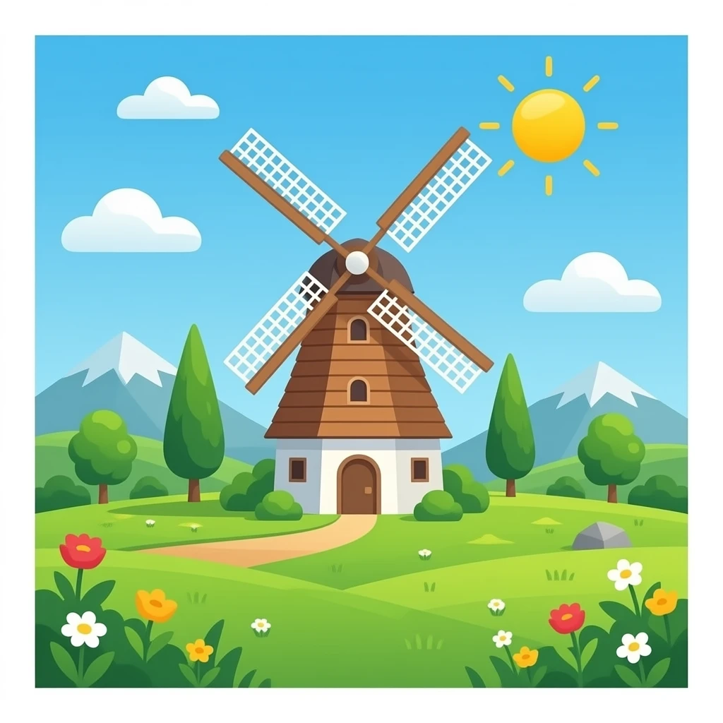Windmill emoji