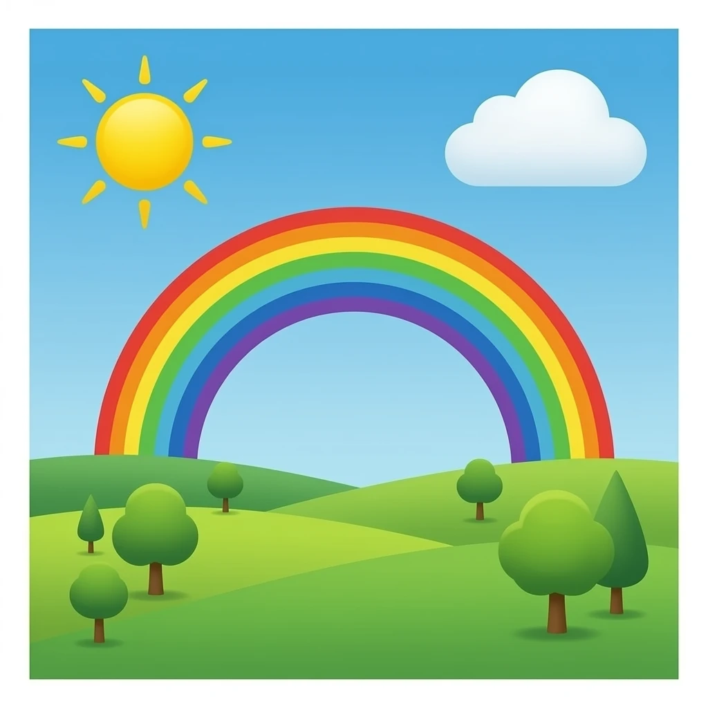 Rainbow e emoji