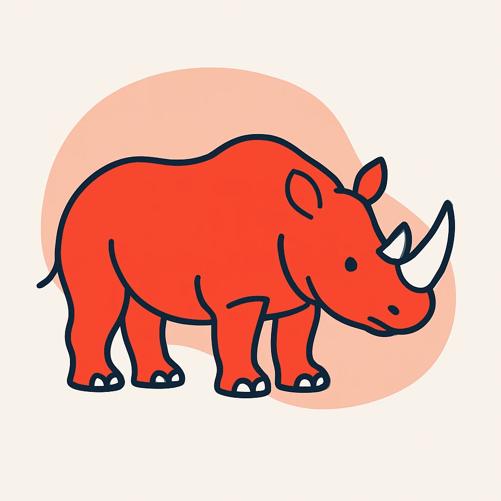 Rhinoceros emoji