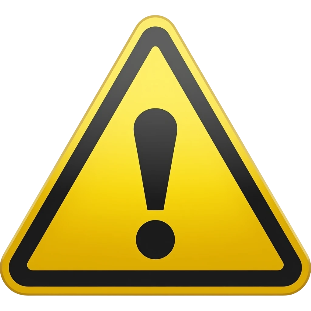 caution emoji