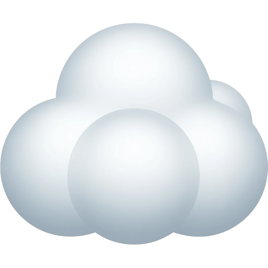 Cloud emoji