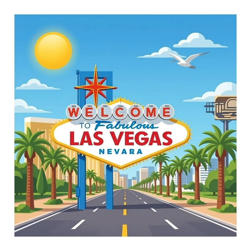 Las vegas emoji
