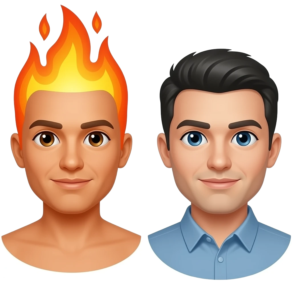 🥵🥶 emoji
