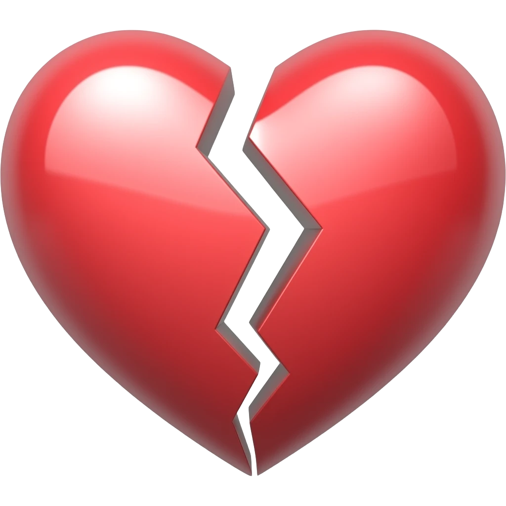 broken heart emoji