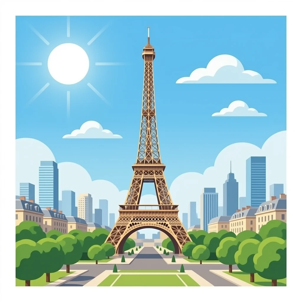 Eiffel Tower emoji
