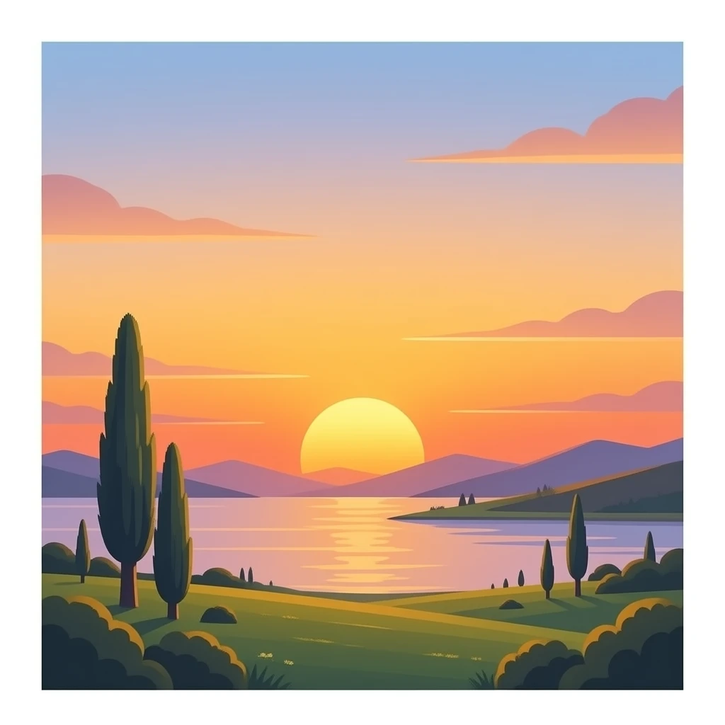 sunset emoji