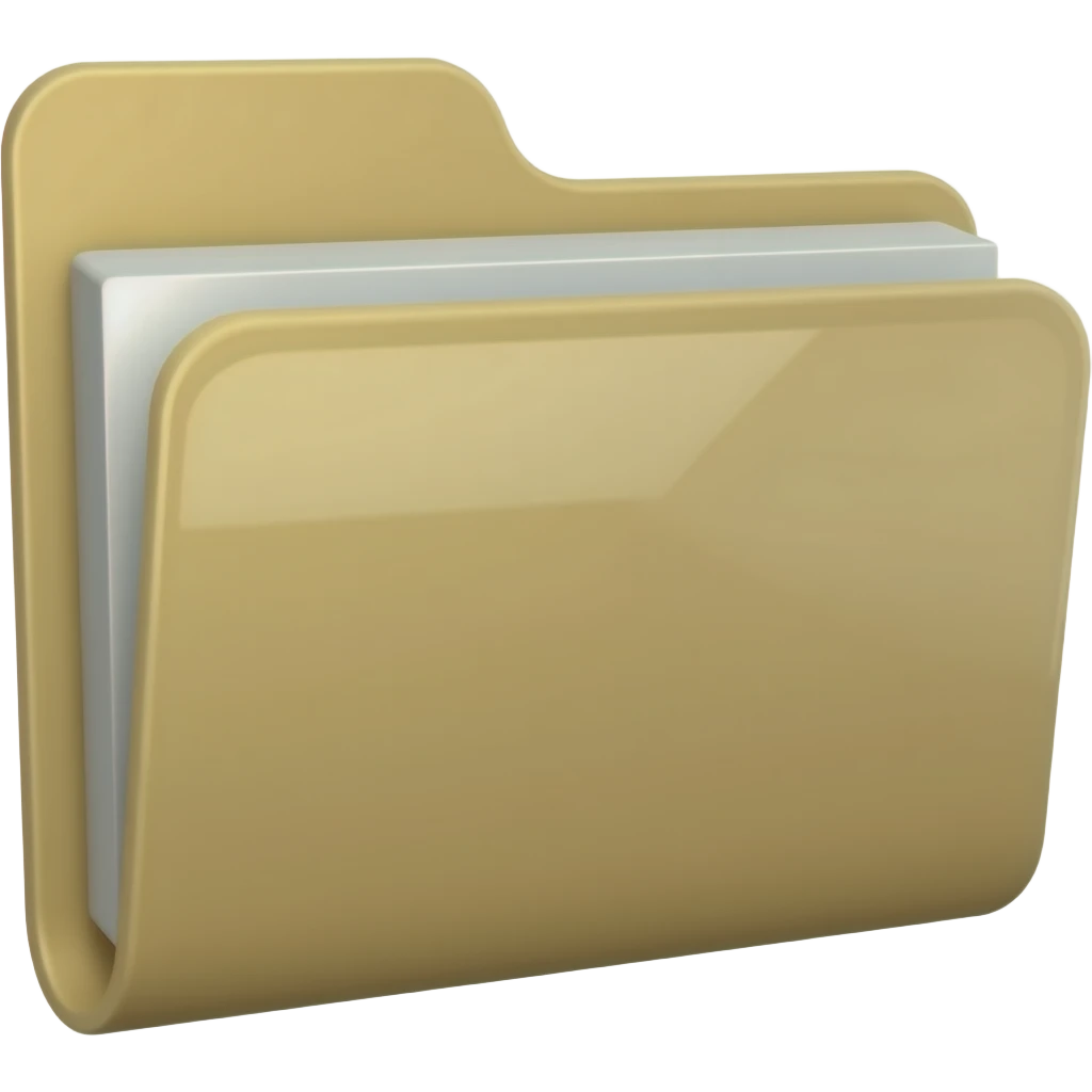 folder from a pc emoji