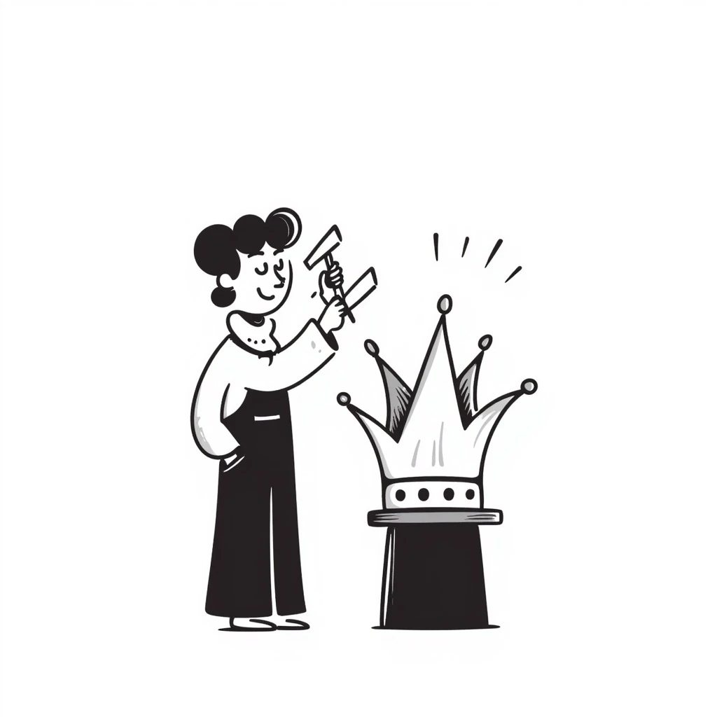 Royal carpenter emoji
