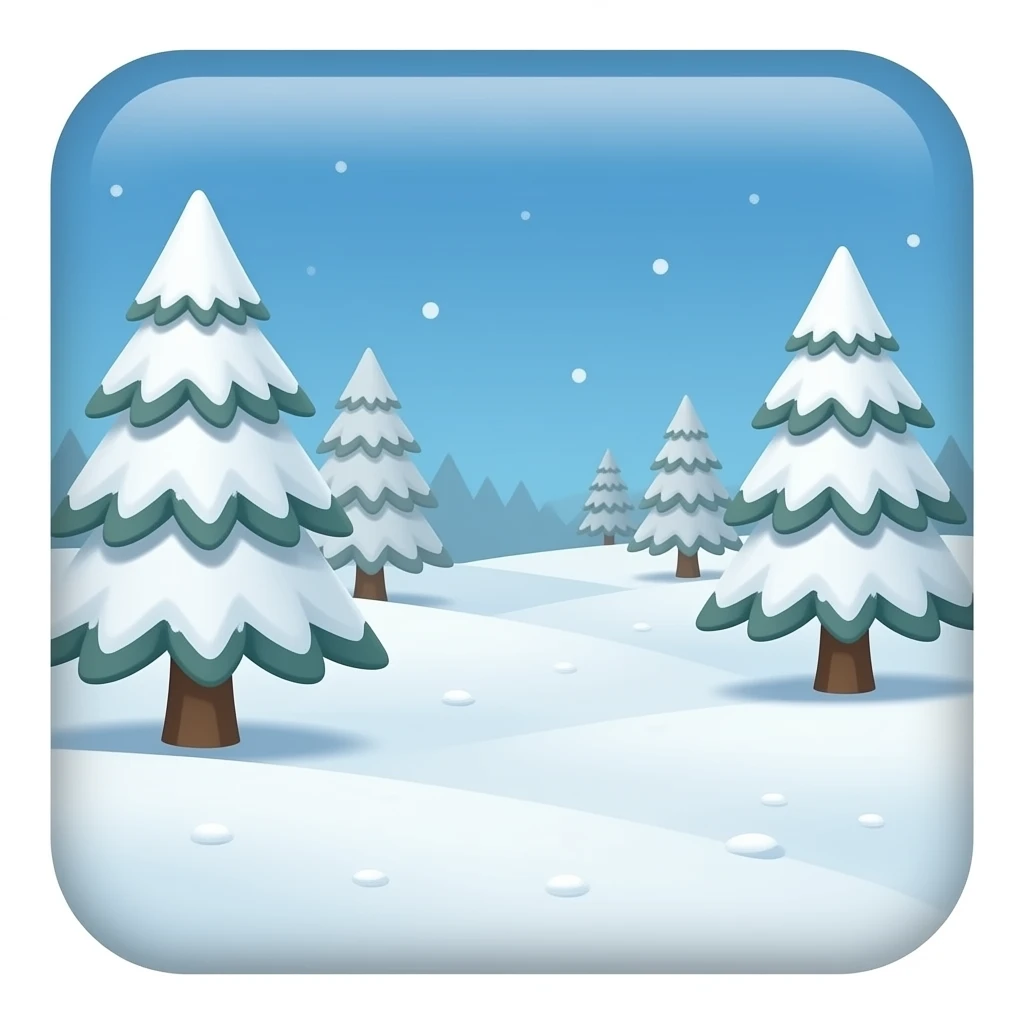 Snow ground tile emoji