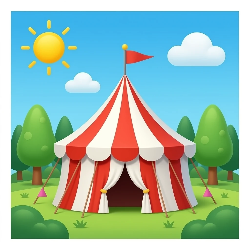 A circus emoji