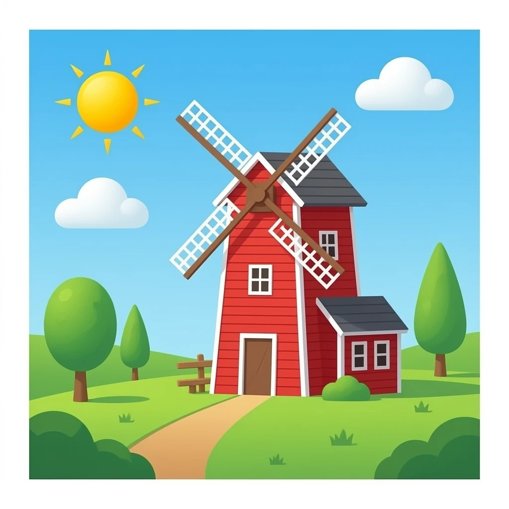 red mill emoji