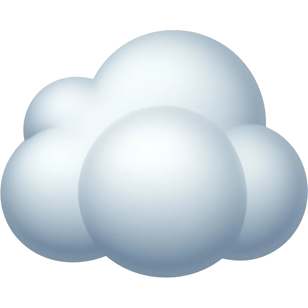 cloud emoji