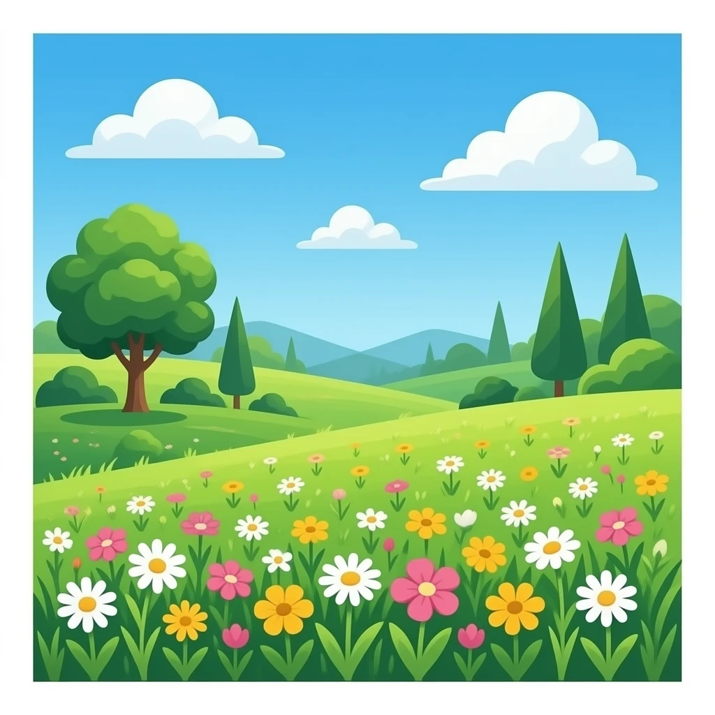 wildflower patch emoji