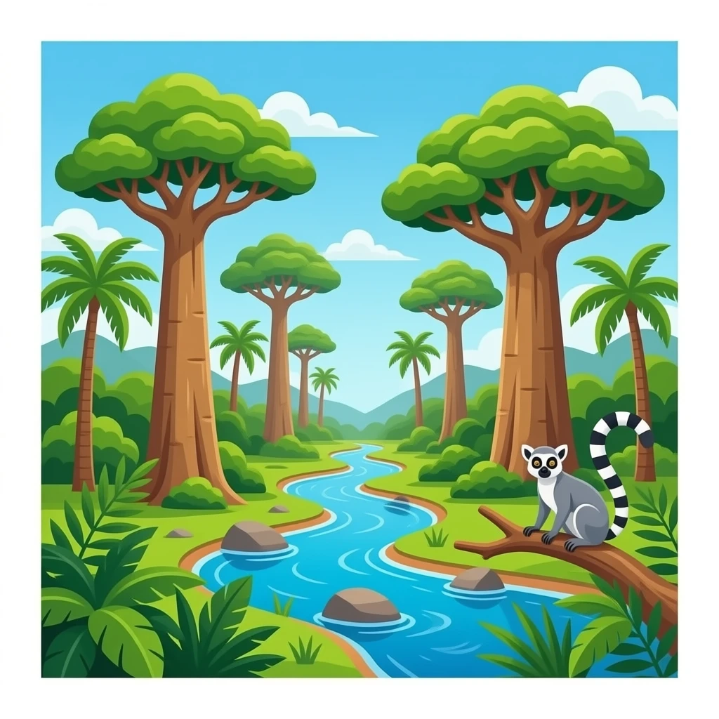 Madagascar emoji | AI Emoji Generator