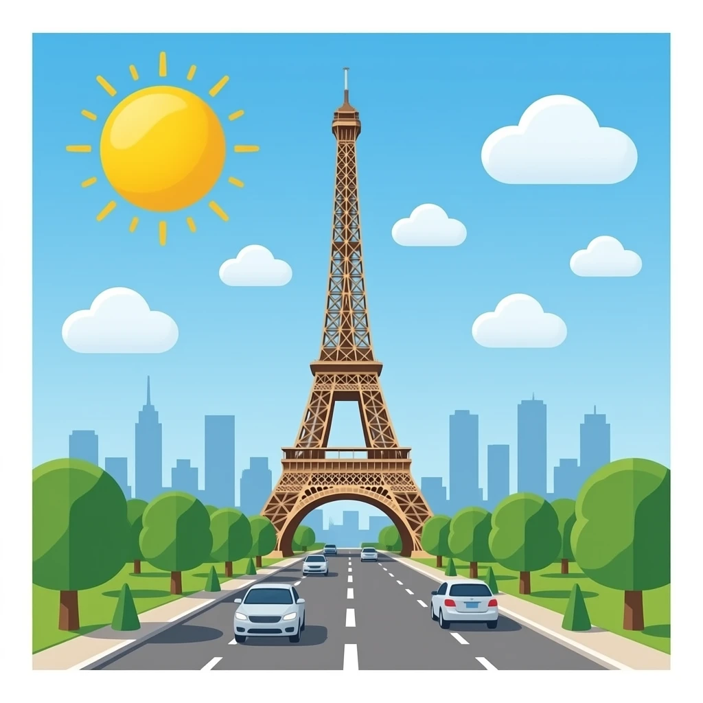 eiffel tower emoji