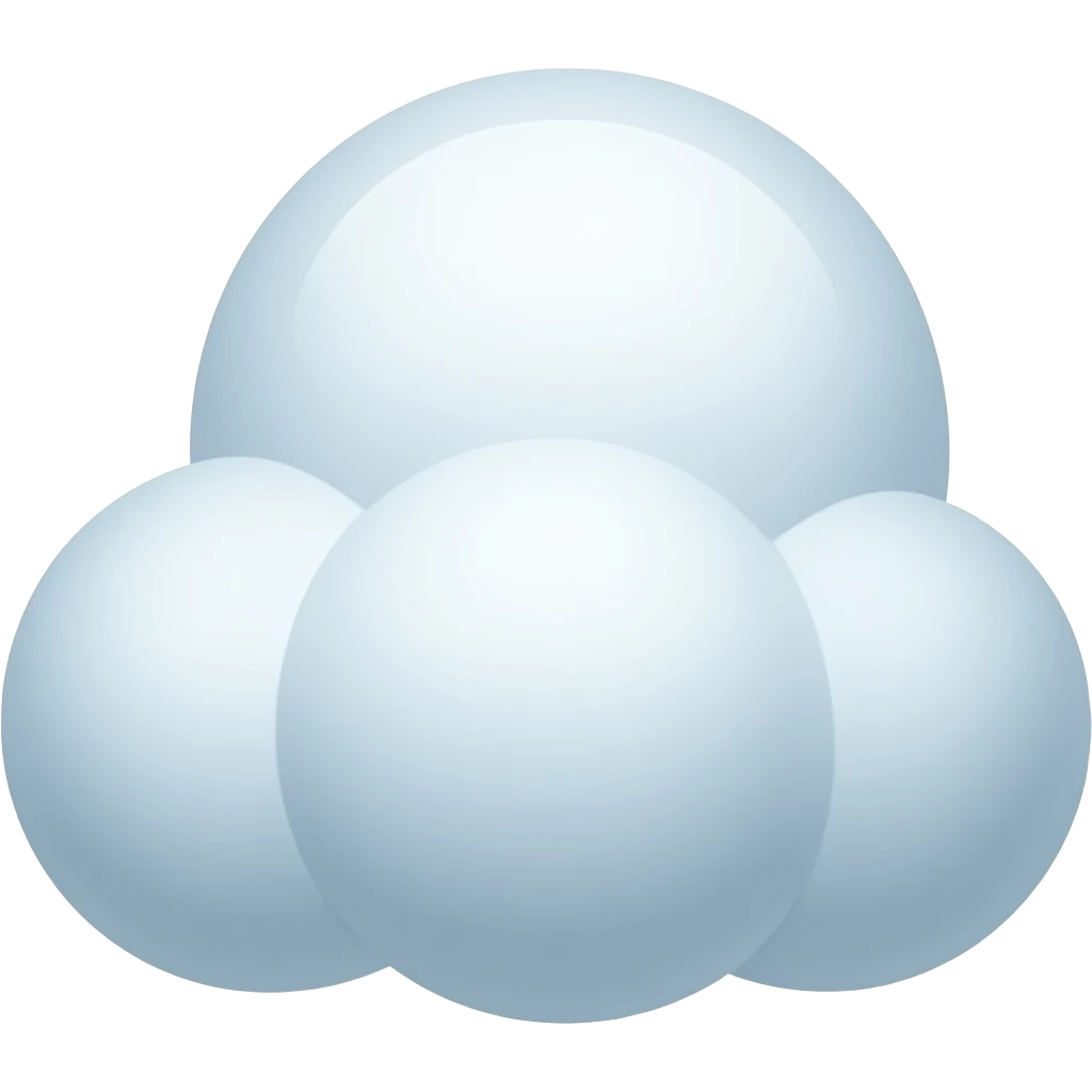 Cloud emoji