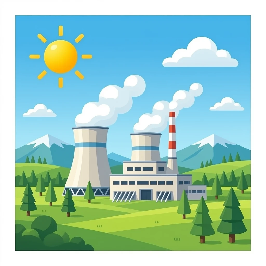 тепловая электростанция 🏭 emoji
