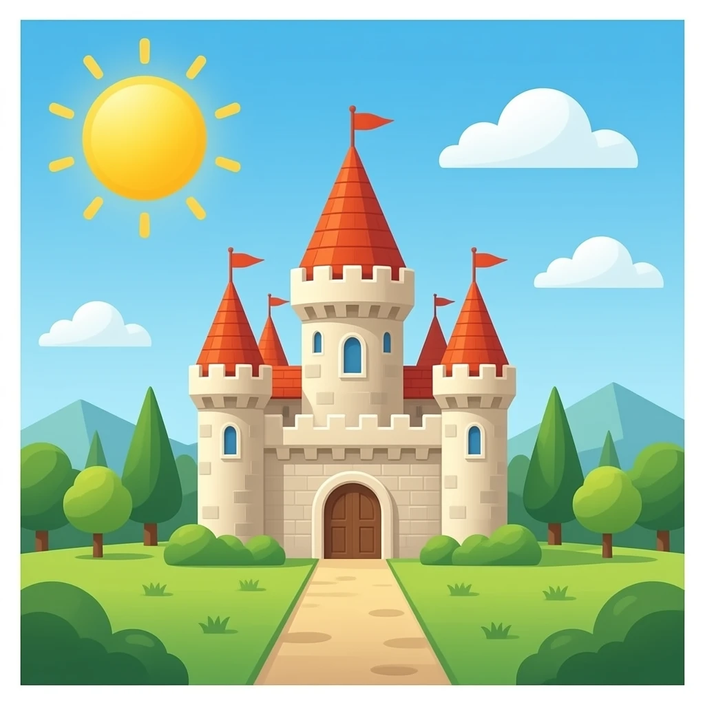 castle emoji