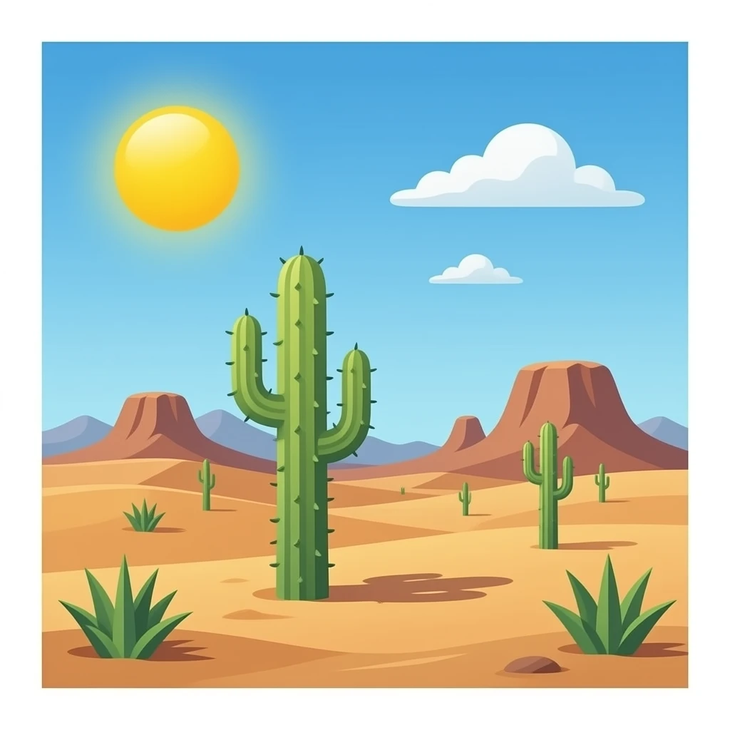 brown desert/brownie emoji