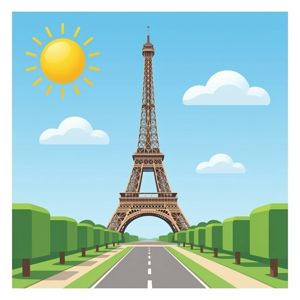 tour eiffel emoji
