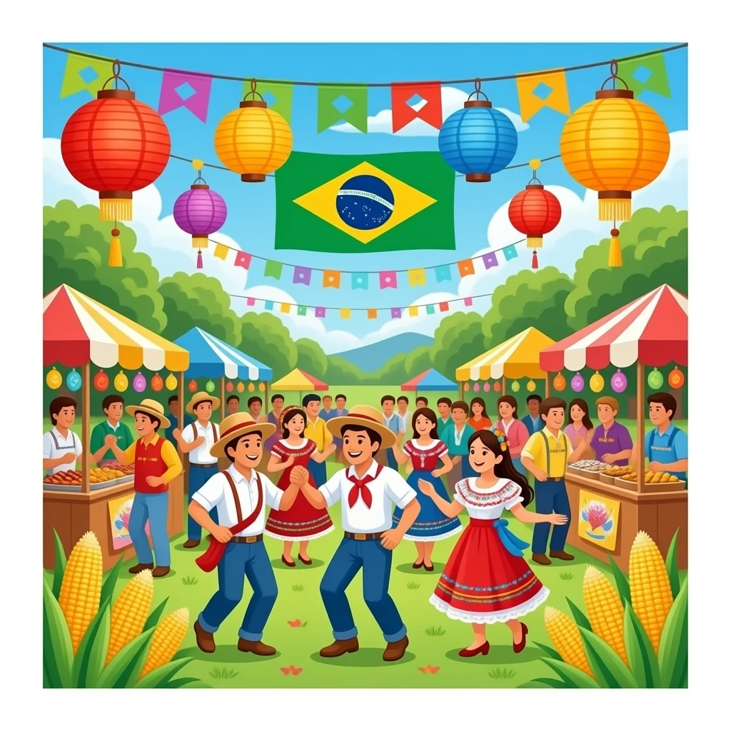 Festa junina emoji
