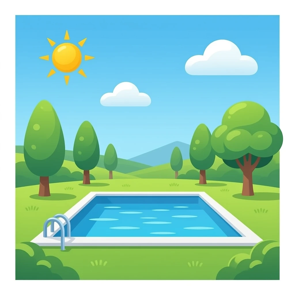 Sommer Pool emoji