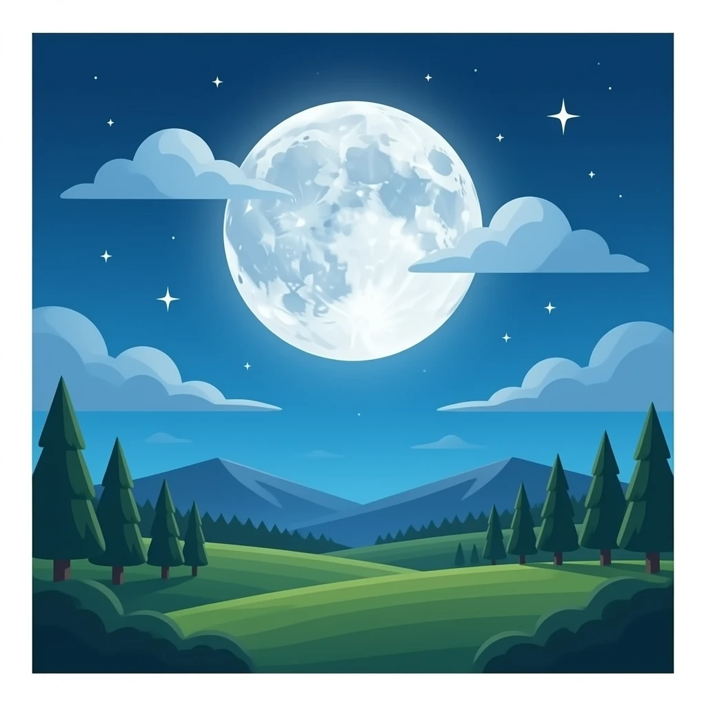 Moonlight emoji