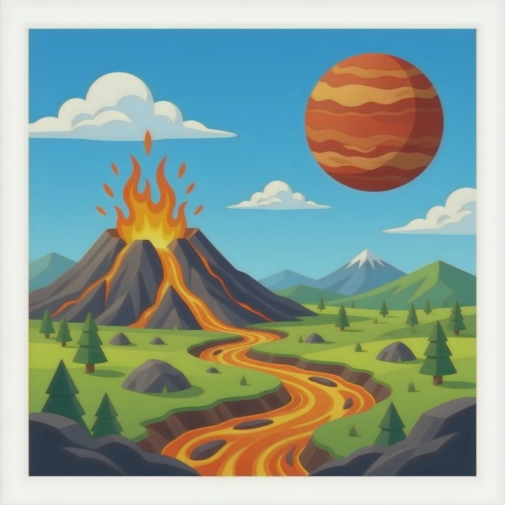 Vulcan (planet that crashed into mercury and red planet) emoji | AI ...