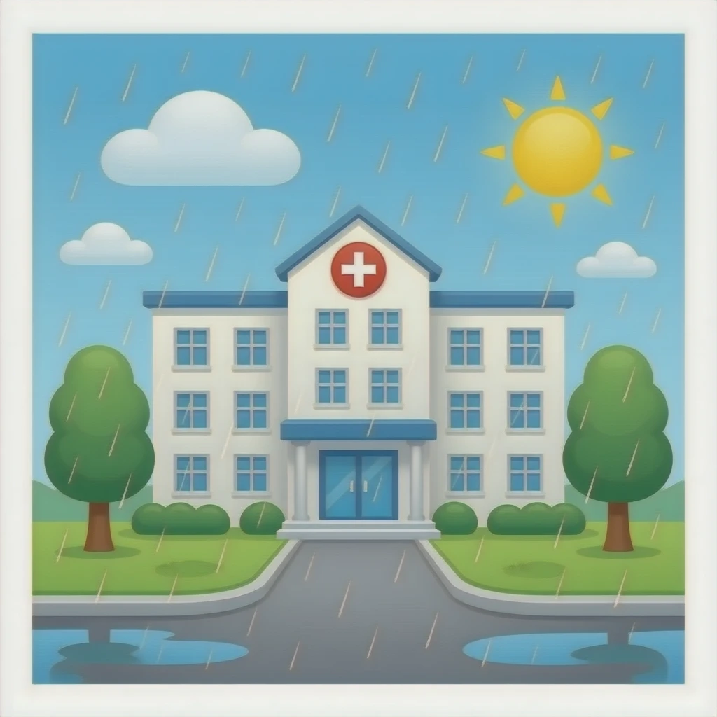 Psychiatric hospital emoji